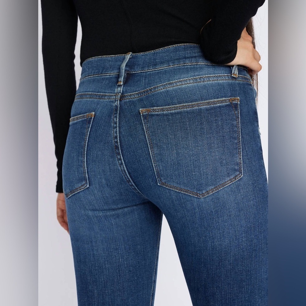FRAME Le Skinny de Jeanne Raw Hem size 26 - Picture 3 of 10